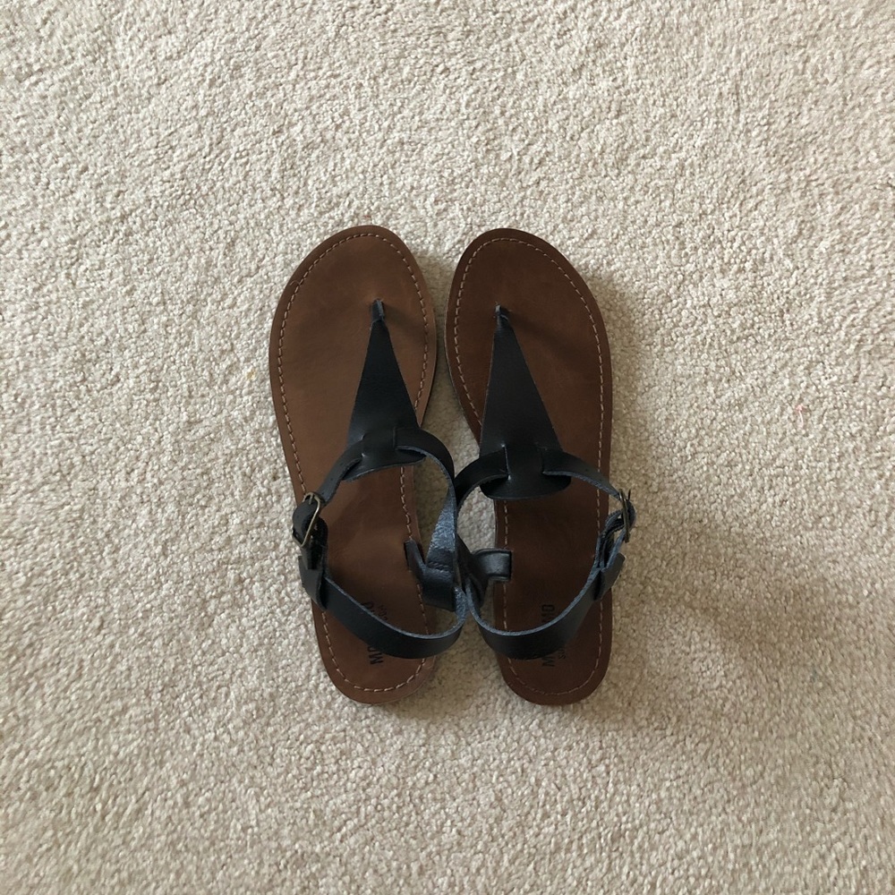 Mossimo Black Sandals